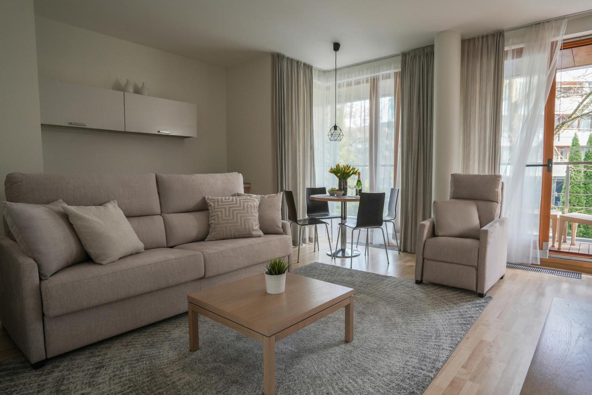 Apartamentai Tylios Pusys 帕兰加 外观 照片