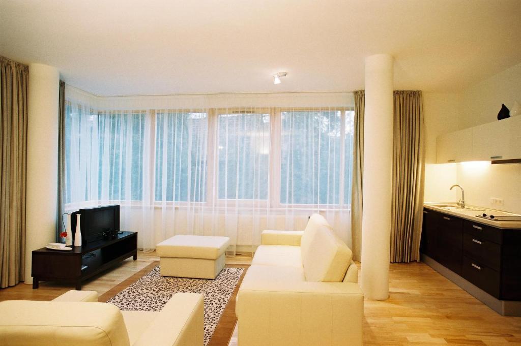 Apartamentai Tylios Pusys 帕兰加 外观 照片