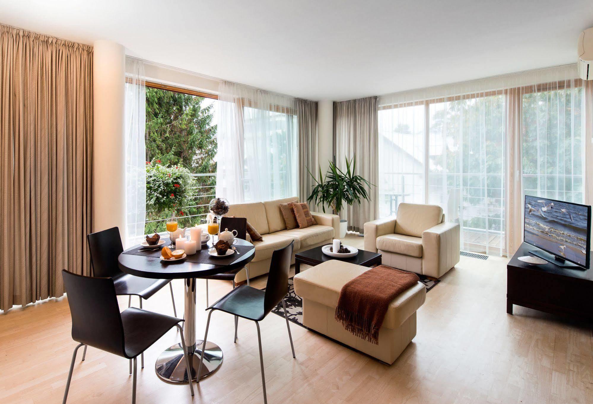 Apartamentai Tylios Pusys 帕兰加 外观 照片